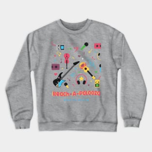 Beach-A-Palooza Concert Crewneck Sweatshirt